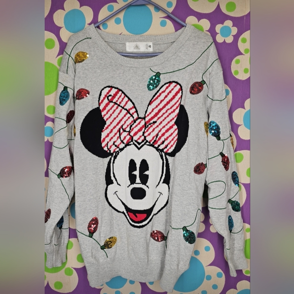 Disney Minnie Mouse Christmas Sweater